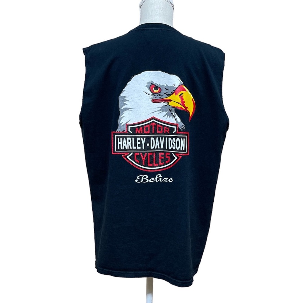 BELIZE HARLEY-DAVIDSON Men’s/Unisex Black Muscle Tank Top Size XL